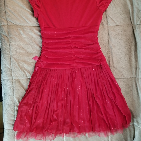 By By Girl size 16 Vibrant Red Dress. - Picture 4 of 8